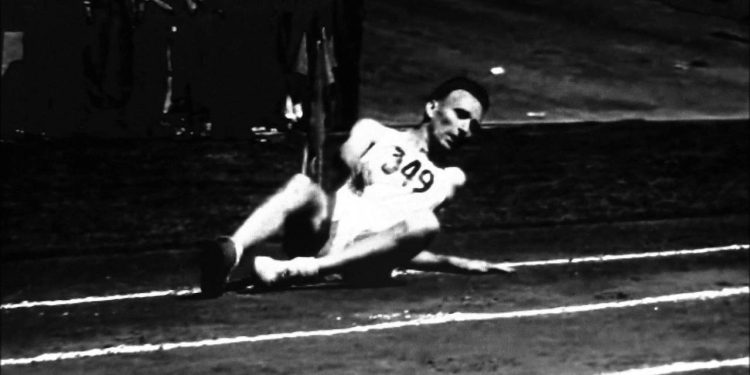 This Day in Track & Field History, June 14, Morgan Taylor Does it Again (1924), Jim Peters sets Marathon WR (1952), by Walt Murphy News and Results Services