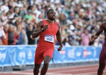 Three races, three wins, joint equal Personal best: Noah Lyles is giving fans the party he promised