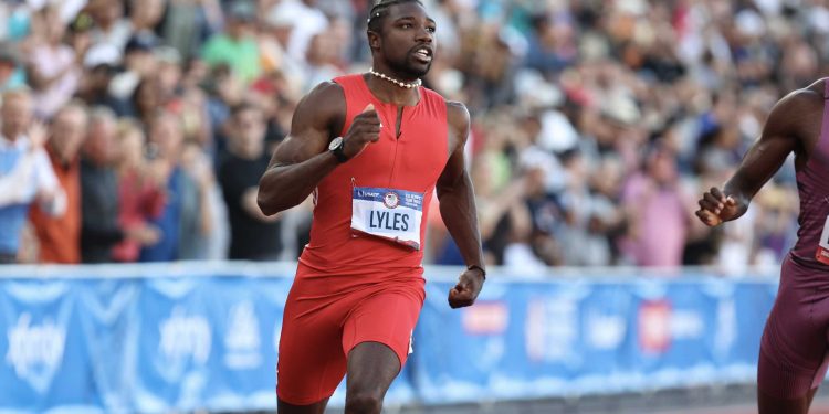 Three races, three wins, joint equal Personal best: Noah Lyles is giving fans the party he promised