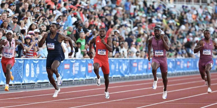 Three races, three wins, joint equal Personal best: Noah Lyles is giving fans the party he promised