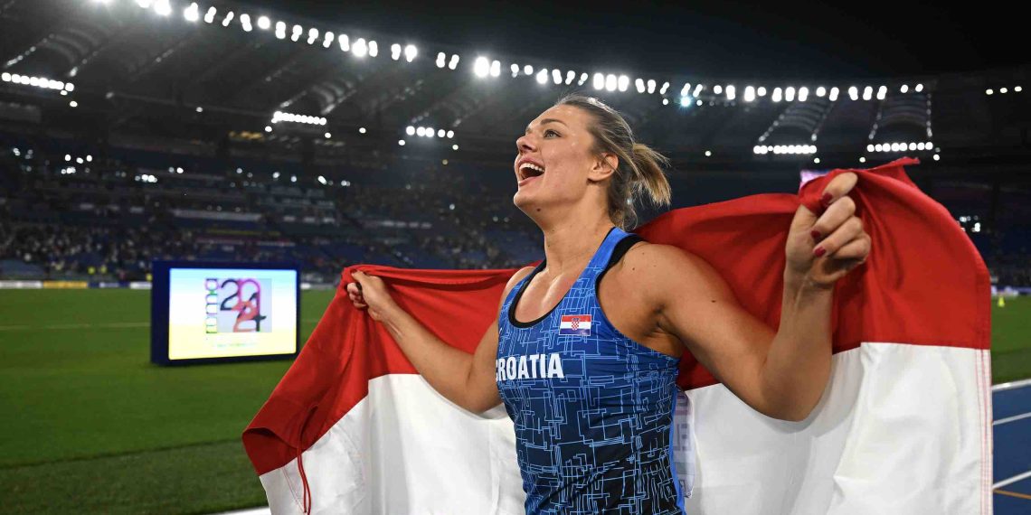 A new name on the women’s discus winners’ list!