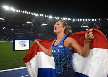 A new name on the women’s discus winners’ list!