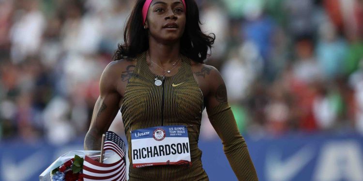 Fear and Loathing from Eugene, Day 2, June 22, 2024, Stories from the 2024 Olympic Trials, deep thoughts, semi-deep thoughts, kind of deep thoughts, Sha’Carri takes the 100m title!