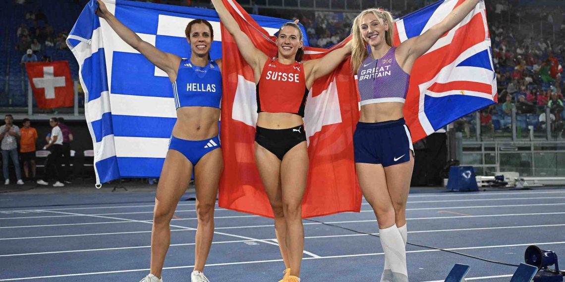 An epic pole vault competition in Roma 2024