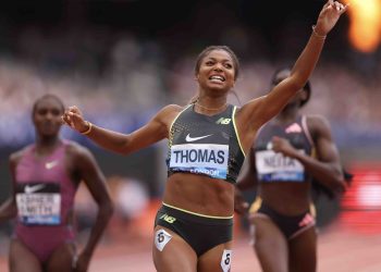 Gabby Thomas getting ready for Paris with a win in London