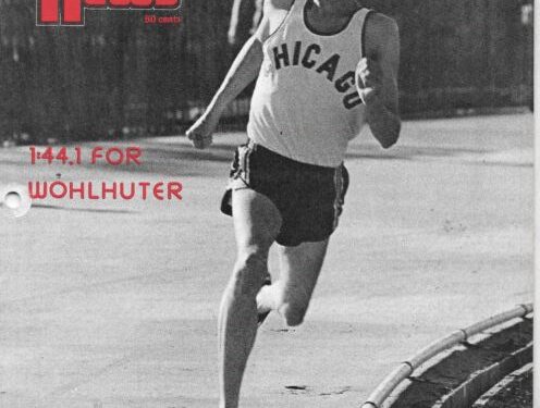 This Day in Track & Field, July 18, IImari Salminen breaks Nurmi’s WR at 10,000m (1937), Arne Andersson runs 4:01.6 WR mile (1944), Wohlhuter defeats Fiasconaro’s (1973), photo by Walt Murphy News and Results Services