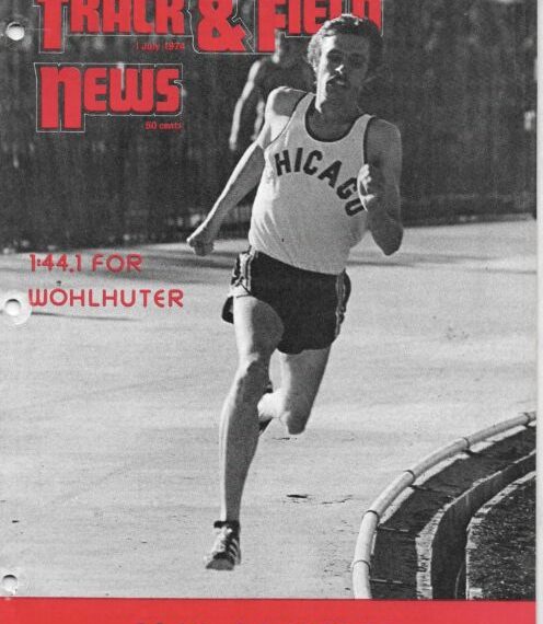 This Day in Track & Field, July 18, IImari Salminen breaks Nurmi’s WR at 10,000m (1937), Arne Andersson runs 4:01.6 WR mile (1944), Wohlhuter defeats Fiasconaro’s (1973), photo by Walt Murphy News and Results Services