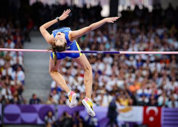 Yaroslava Mahuchikh wins Gold for the Ukraine in Women’s high jump!