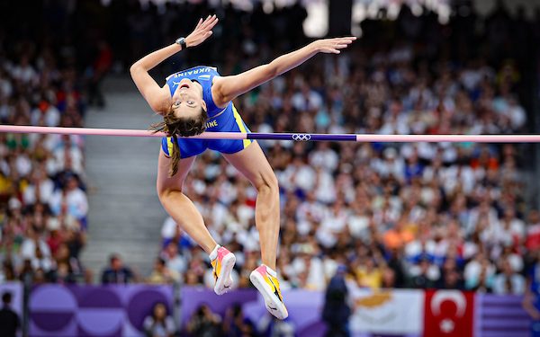 Yaroslava Mahuchikh wins Gold for the Ukraine in Women’s high jump!