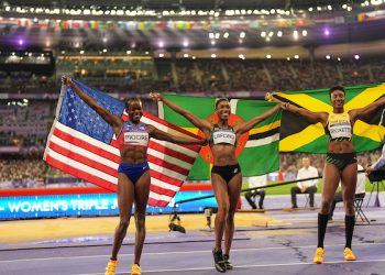 (A) NEW JERSEY TRACK ATHLETE  AND (B) OLYMPIC GOLD MEDALIST  REMIND THE WORLD:  IT’S DOMINICA, NOT THE DOMINICAN REPUBIC.