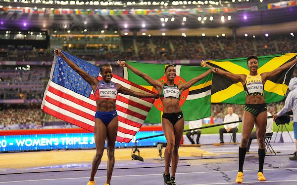 (A) NEW JERSEY TRACK ATHLETE AND (B) OLYMPIC GOLD MEDALIST REMIND THE WORLD: IT’S DOMINICA, NOT THE DOMINICAN REPUBIC.