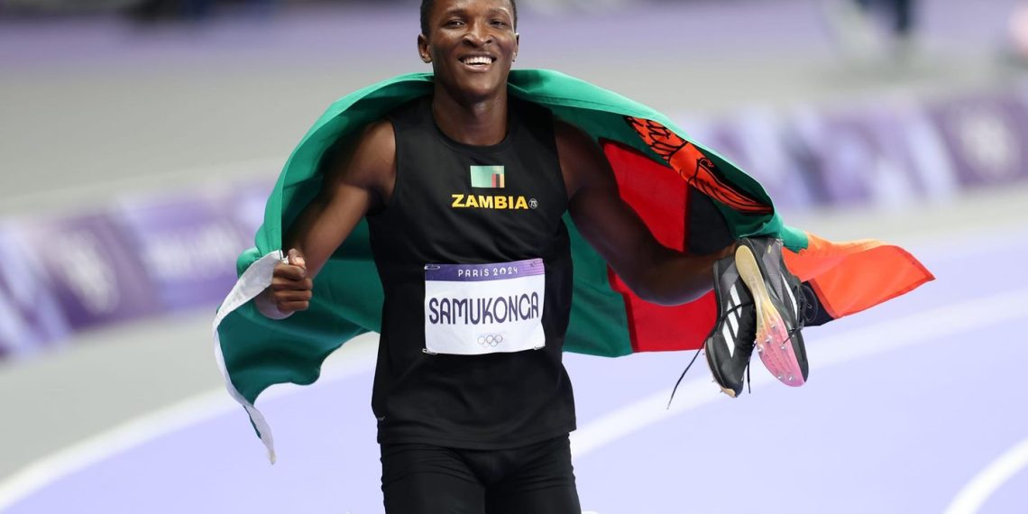 Muzala Samukonga got the impossible job done in the men’s 400m