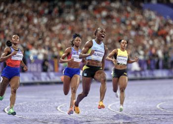 Julien Alfred: This is the fastest woman on earth. And she’s from St. Lucia.