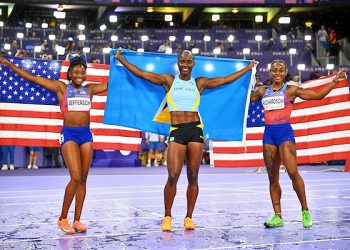 Julien Alfred: This is the fastest woman on earth. And she’s from St. Lucia.