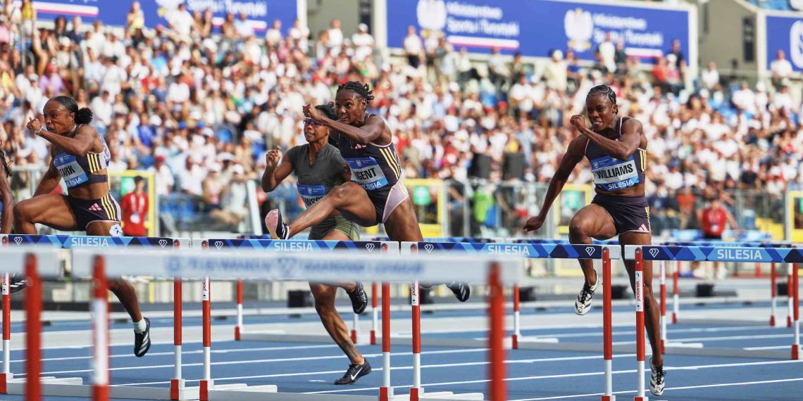 The 100m hurdles in Silesia