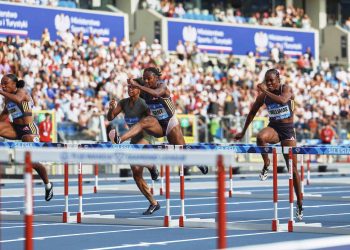 The 100m hurdles in Silesia