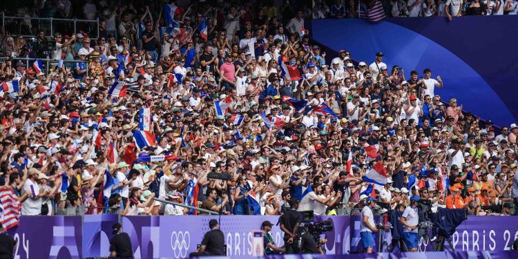 Morning in the Stade de France: Day 3 Morning session