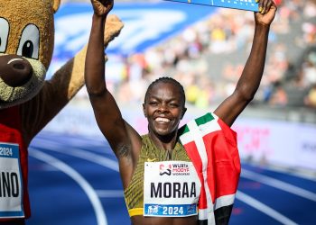 ISTAF IN BERLIN’S OLYMPIC STADIUM   Mary Moraa breaks 600 m world record at the ISTAF