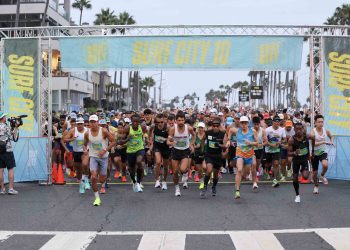 Local runners claim victory at Orange County’s oldest race,   Fountain Valley Alumni Esteban Prado and Madeline Jahshan Triumph at Surf City 10