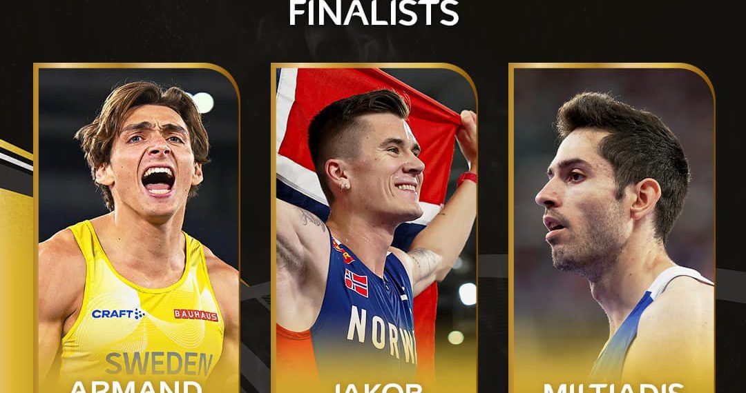 The Three Finalist for the 2024 Men’s  European Athlete of Year Trophy announced!
