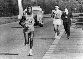 This Day in Track & Field History, October 26, Ted Corbitt sets 100 mile WR (1969), Alberto Salazar wins his debut at NYC (1980), by Walt Murphy News & Results Services