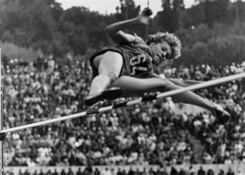 This Day in Track & Field, October 18, Iolanda Balas first women to clear six feet (1.83m)-1958, Bob Beamon goes 8.90m (1968)! by Walt Murphy, used with permission.
