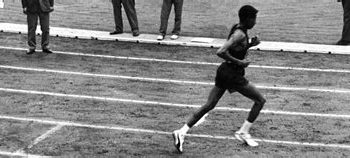 This Day in Track & Field , October 21, Abebe Bikila wins his second Olympic gold at Marathon (1964), Steve Jones breaks WR at Chicago Marathon (1984), by Walt Murphy News & Results Services