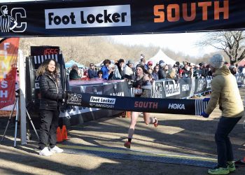 Elizabeth Leachman and Keegan Smith Capture First Place Titles in the 45th Annual Foot Locker XC Championships South Regional!