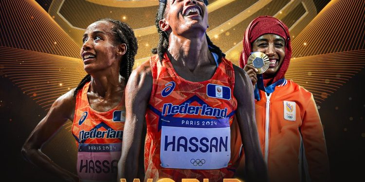 Sifan Hassan dedicates her World Athlete of the Year award to young girls with big dreams