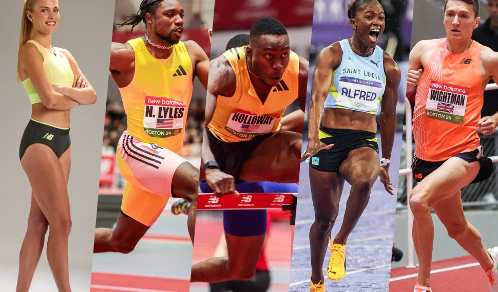 Olympic Champions Noah Lyles, Julien Alfred and Grant Holloway to headline New Balance Indoor Grand Prix on Feb. 2