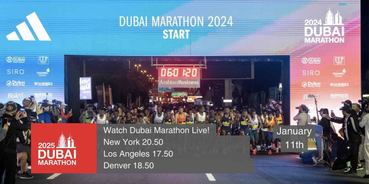 Coffee with Larry, January 9, 2025, Dubai Marathon link for streaming is here!