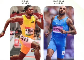 Coffee with Larry, Dubai marathon in 2 days, Gabby Thomas in vogue, big races in Boston!