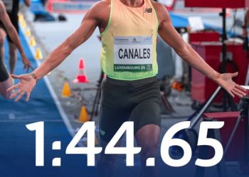 van der Weken 7.07 WL, Szymański 7.41 WL, Canales 1:44.65 WL, Zenoni 4:03.59 WL