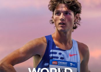 MYERS SETS WORLD U20 MILE RECORD AT DR. SANDER SCORCHER