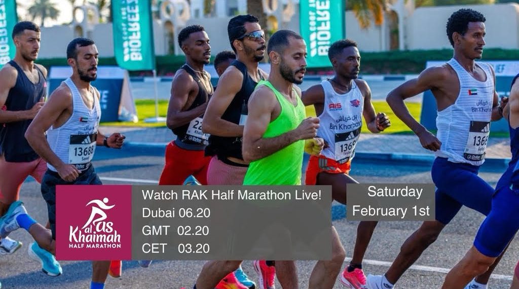 Coffee with Larry, January 29, 2025, 2025 RAK Half Marathon (Feb 1) and NB Indoor GP (Feb 2) make a fun weekend of athletics!