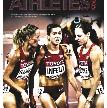 Brooks Running Signs Emily Infeld!