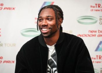Noah Lyles Delivers at 2025 New Balance Indoor Grand Prix
