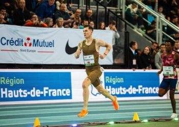Meeting Hauts-de-France Pas-de-Calais Trophée EDF Arena Stade Couvert, Liévin (FRA), 13 February 2025