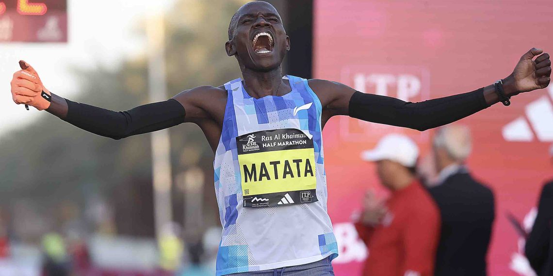 RAS AL KHAIMAH HALF MARATHON:   Alex Matata wins RAK Half Marathon, Ejgayehu Taye runs world leading time