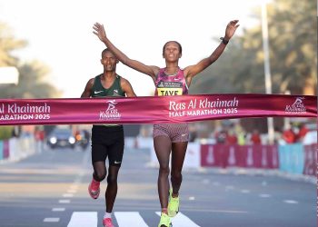 RAS AL KHAIMAH HALF MARATHON:   Alex Matata wins RAK Half Marathon, Ejgayehu Taye runs world leading time