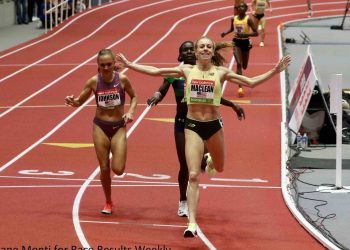 MACLEAN SCORES HOMETOWN WIN AT NEW BALANCE INDOOR GRAND PRIX !