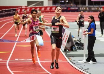 2025 Winter Indoor Racing/Training Program, February 7, 2025, week 5, day 5, fifth week of year, building mileage, it’s Friday!