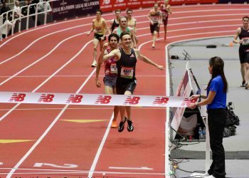 MACLEAN SCORES HOMETOWN WIN AT NEW BALANCE INDOOR GRAND PRIX !