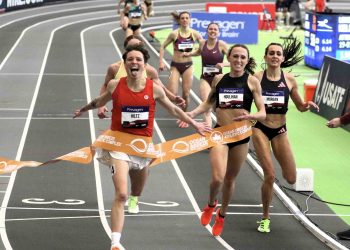 HILTZ, KESSLER SPRINT TO 3000M TITLES AT USATF INDOOR CHAMPIONSHIPS