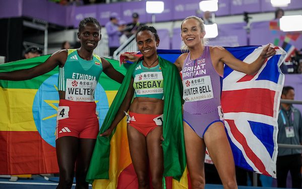GB Medals in both 1,500m races!