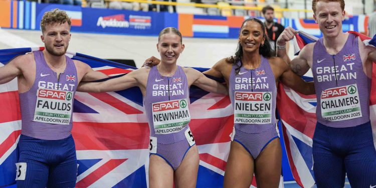 First medal for Team GB (and Netherlands, Belgium open their medal runs in Mixed Relay!) in Apeldoorn!