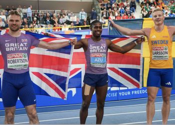 Sprinting to glory, the Men’s 60m in Apeldoorn!
