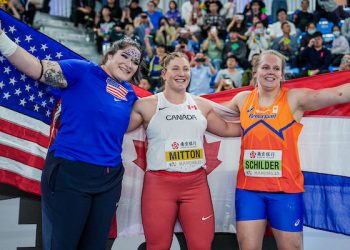 Women’s ShotPut Final in Nanjing2025 : Three Over 20 meters, Oh, Canada once again!