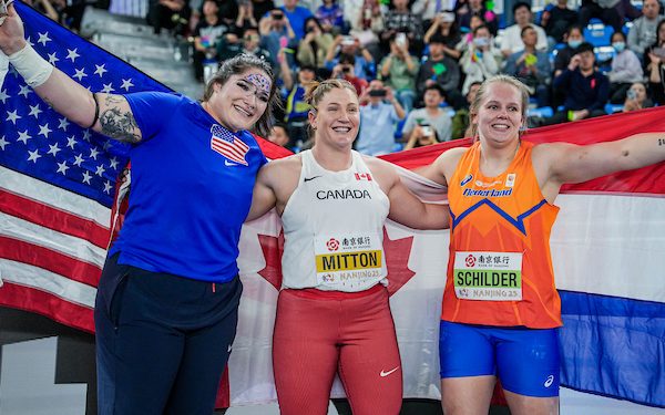 Women’s ShotPut Final in Nanjing2025 : Three Over 20 meters, Oh, Canada once again!