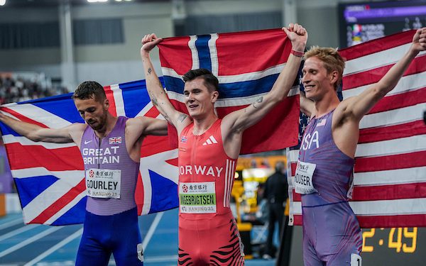 GB Medals in both 1,500m races!